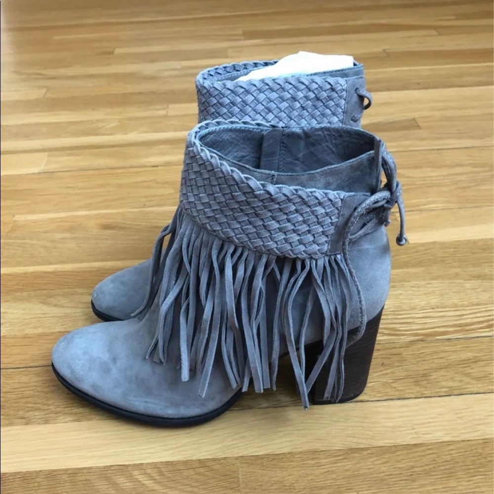 SCHUTZ Suede Bootie